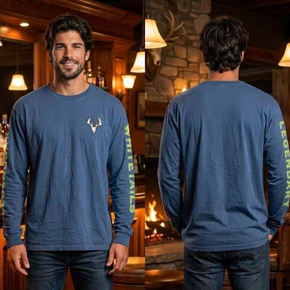 Legendary Whitetails Non-Typical Series Long Sleeve T-Shirt Men's Large 42-44